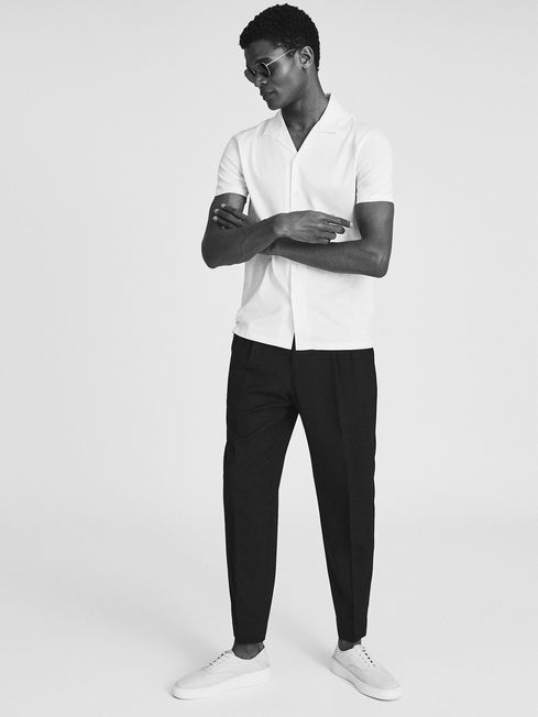 Caspa Mercerised Cotton Jersey Shirt
