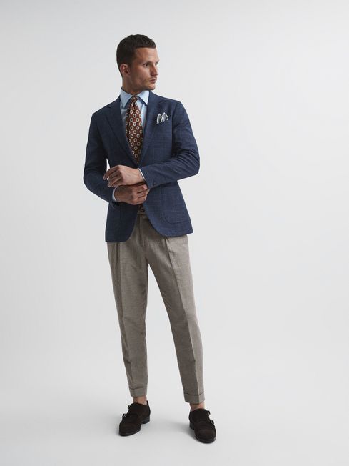 Seep Single Breasted Flecked Blazer