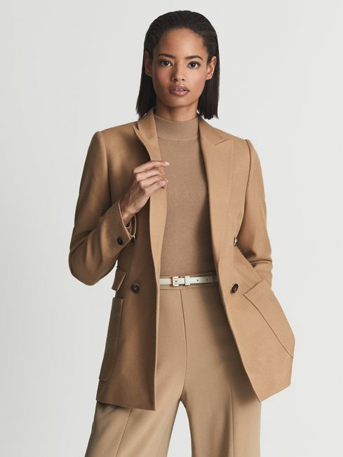 Larsson Double Breasted Twill Blazer