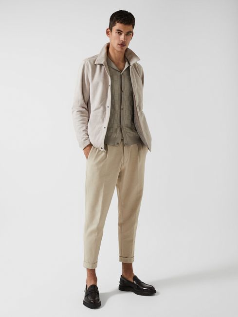 Craven - Che Suede Coach Jacket