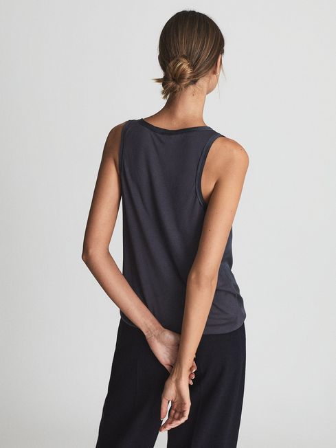 Riley Silk Blend Vest