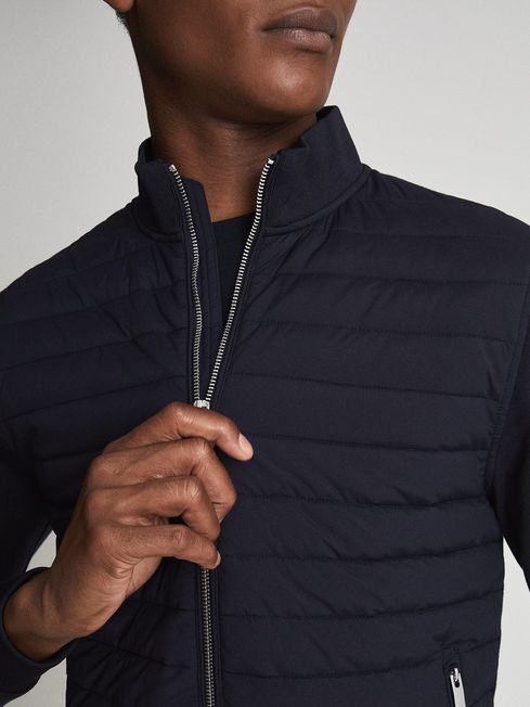 Flintoff Quilted Hybrid Jacket