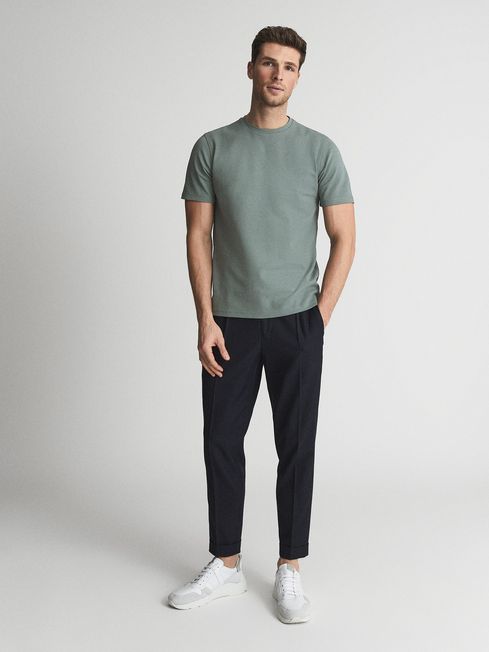 Preston Honeycomb Crew Neck T-Shirt