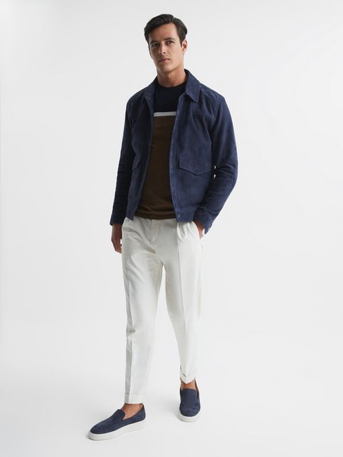 Piet Mercerised Colourblock T-Shirt