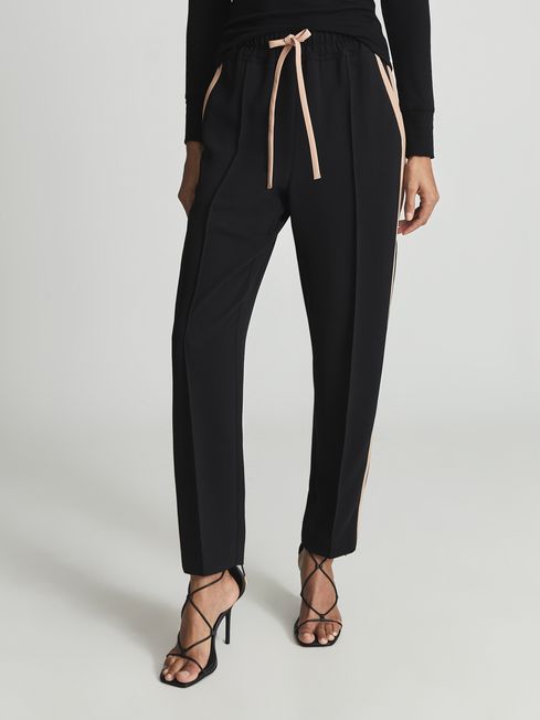 Frazer Taper Tapered Side Stripe Trousers
