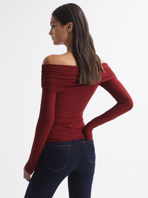 Hudson Off-Shoulder Long Sleeve Top