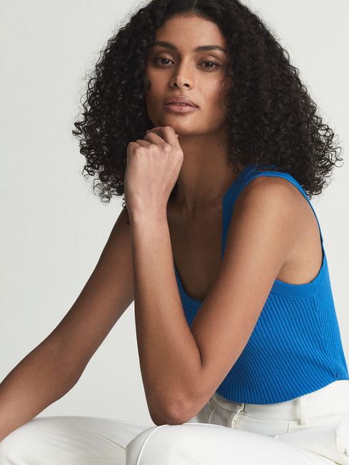 Sabrina Double Strap Knitted Vest