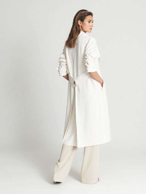 Victoria Fluid Trench Coat