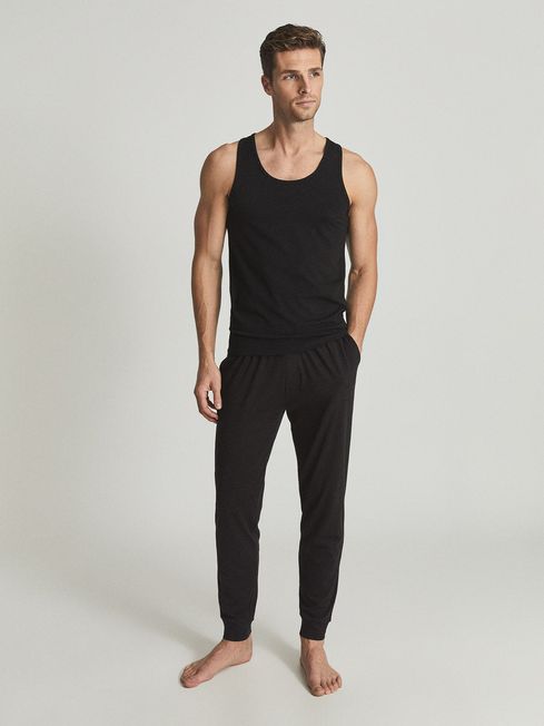 Vinnie Stretch Organic Cotton Nightwear Vest