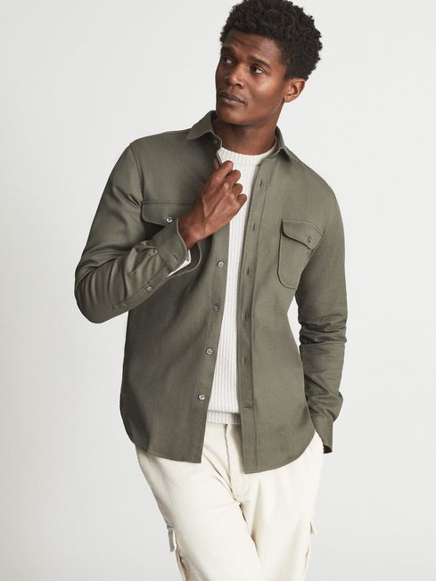 Arlo Cotton Canvas OverShirt