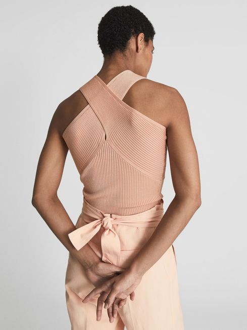 Lily Halter V-Neck Top