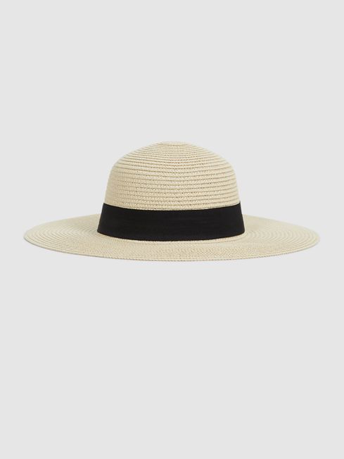 Lexi Woven Wide Brim Hat