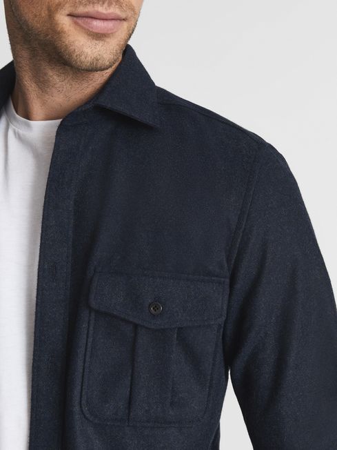 Chase Brushed Twin Pocket OverShirt