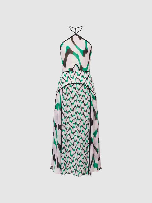 Alex Cut-Out Midi Dress