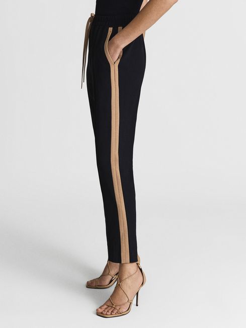 Frazer Taper Tapered Side Stripe Trousers