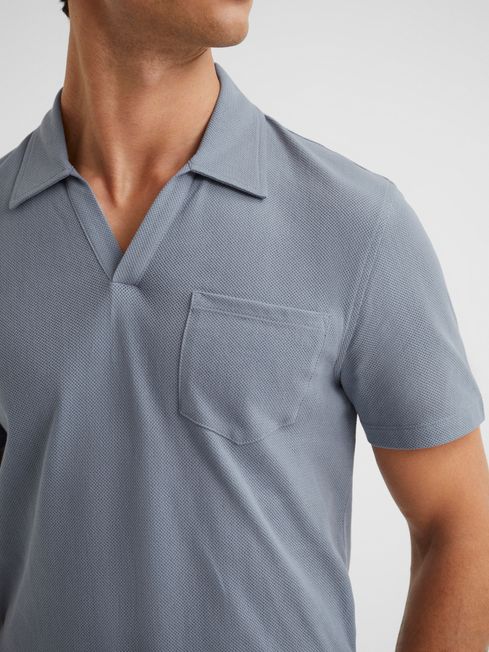 Owen Airtech Open Collar Polo T-Shirt
