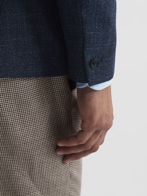 Seep Single Breasted Flecked Blazer