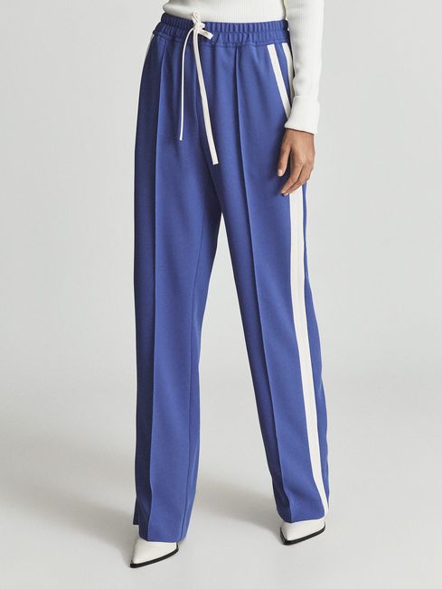 Frazer Wide Leg Side Stripe Trousers