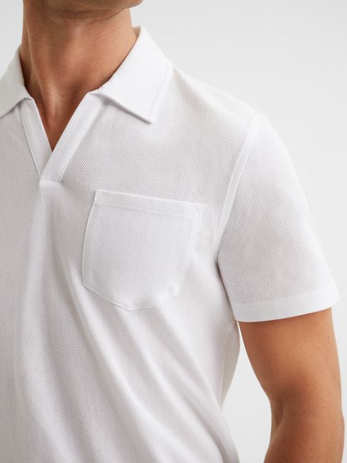 Owen Airtech Open Collar Polo T-Shirt