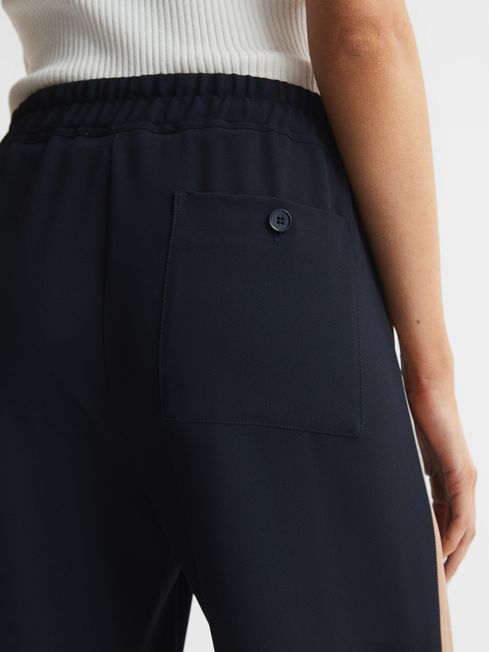 Frazer Wide Leg Side Stripe Trousers