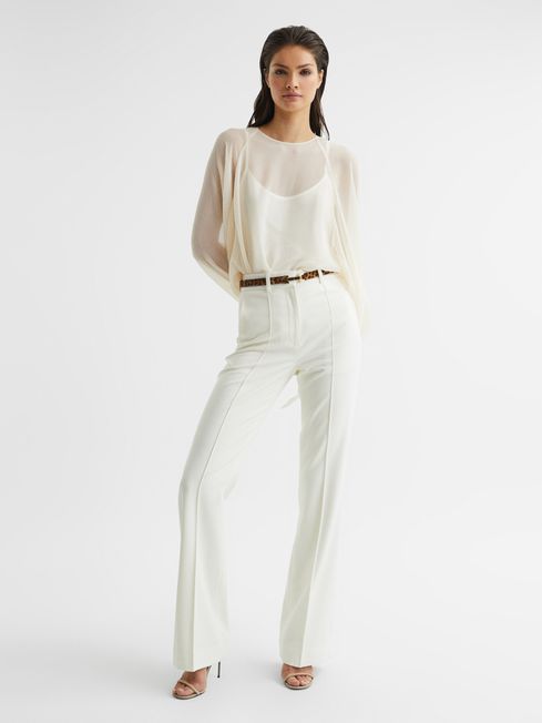 Hayley Leather Square Hinge Waist Belt