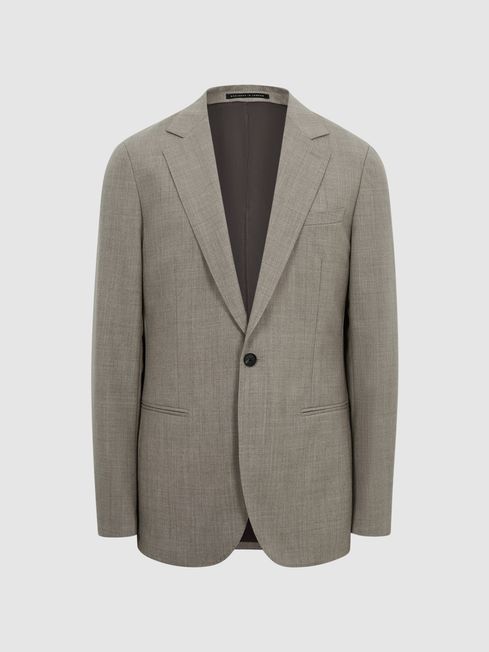 Rope Single Breasted Textured Blazer