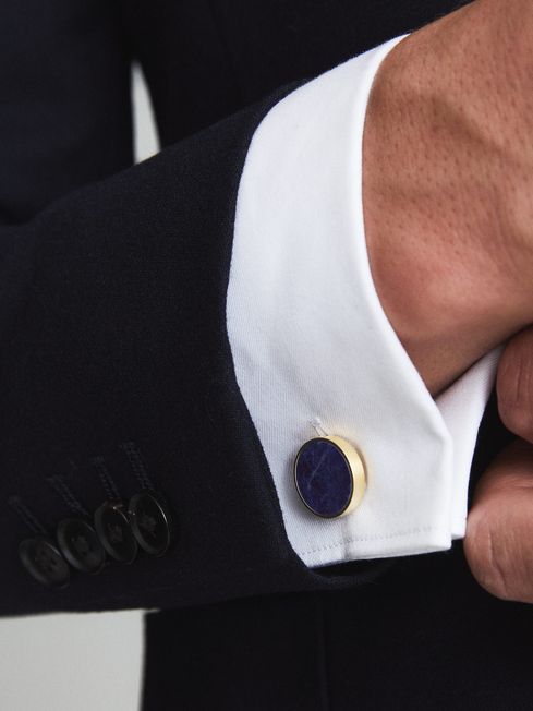 Ardley Stone Insert Cufflinks