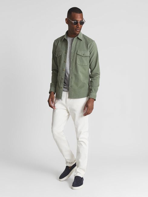 Cialini Twill Cord Twin Pocket OverShirt