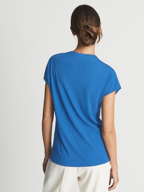 Poppy High Neck Jersey Top