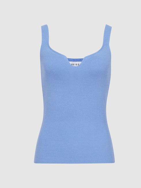 Daisy Sweetheart Neck Top