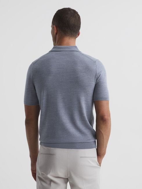 Blair Merino Snap Button Polo T-Shirt
