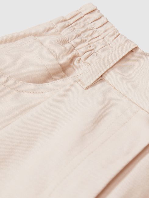 Shae Jr Junior Linen Blend Pull On Trousers