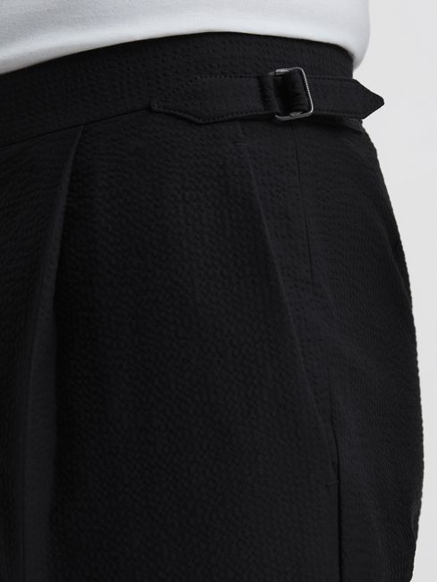 Lead T Seersucker Mixer Trousers