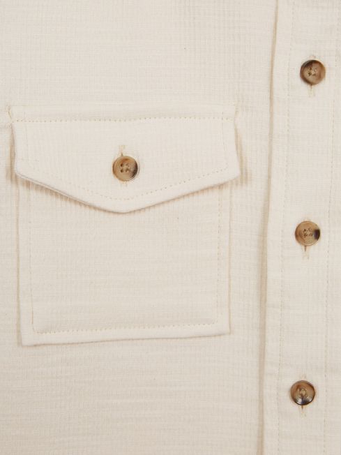 James Jersey Textured OverShirt