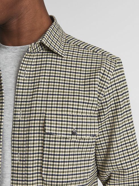 Kane Checked Twin Pocket OverShirt