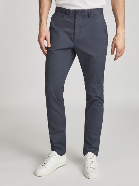 Pitch Washed Slim Fit Chinos