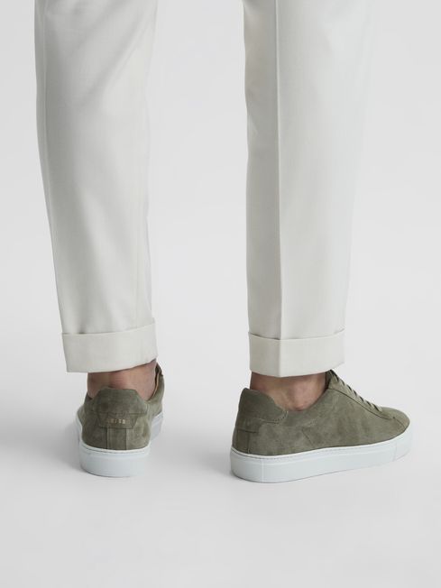 Finley Leather Trainers