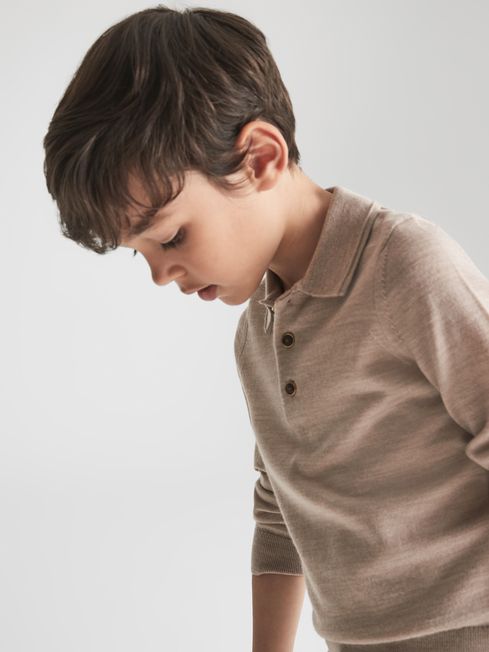 Trafford Merino Wool Polo Shirt