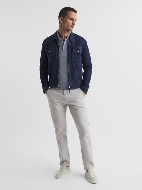 Blair Merino Snap Button Polo T-Shirt
