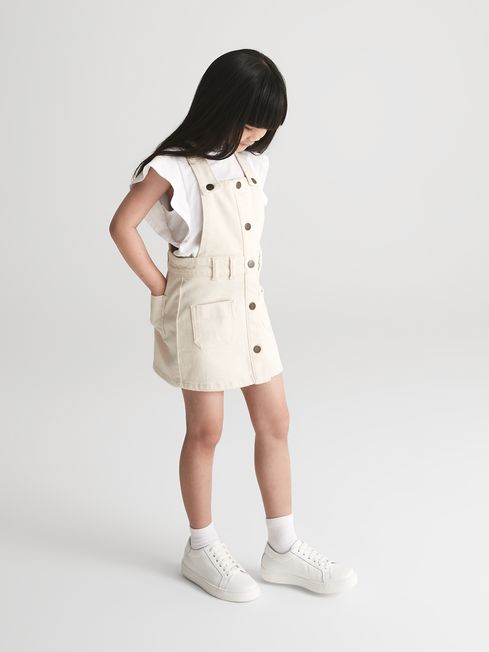 Loren Jr Junior Denim Dungaree Dress