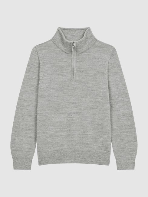 Blackhall Junior Zip Up Knitted Jumper