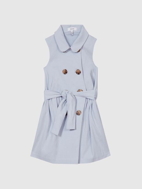 Dana Jr Junior Linen Blend Mini Dress
