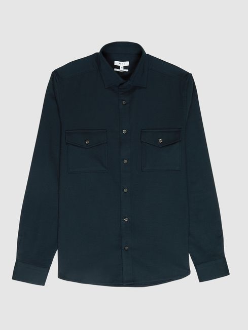 James Twill Jersey OverShirt