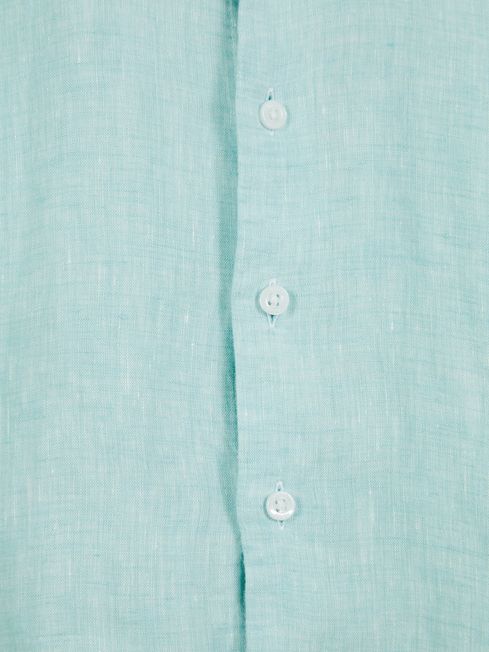 Ruban Junior Long Sleeve Linen Shirt