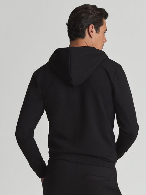Harrison Zip-Through Jersey Hoodie