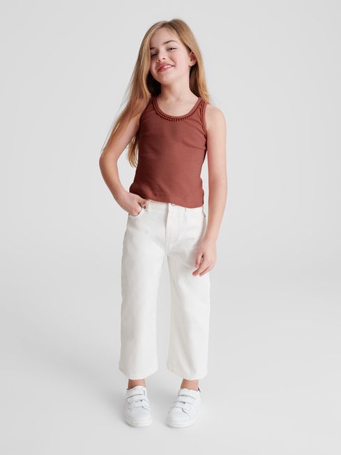 Violet Jr Junior Trim Detail Vest