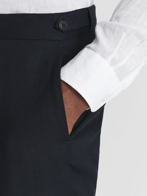 Kin Linen Formal Trousers