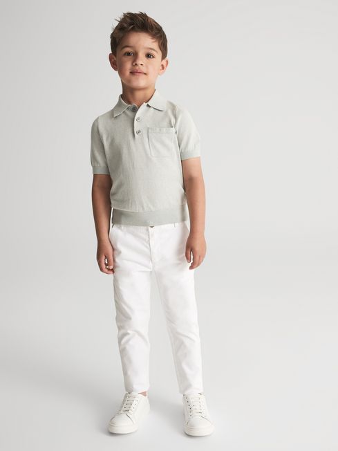 Pitch Junior Slim Fit Casual Chinos