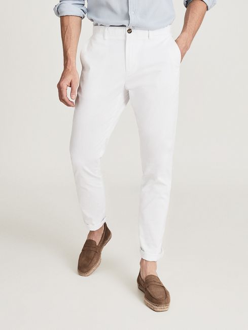 Pitch Washed Slim Fit Chinos