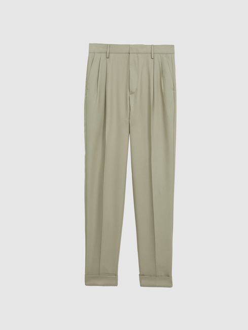 Slate Tapered Trousers